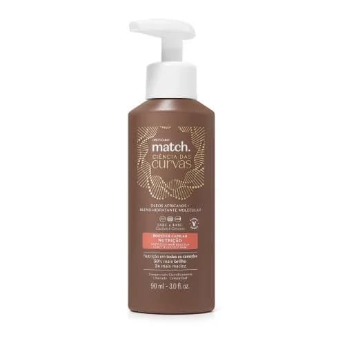 Booster Capilar Nutrição Match Ciência das Curvas, 90ml