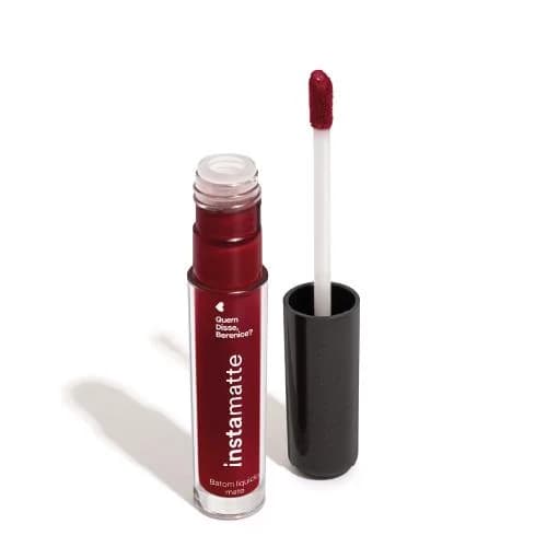 Batom Líquido Instamatte Quem Disse, Berenice?, 4ml Cor Cerejali