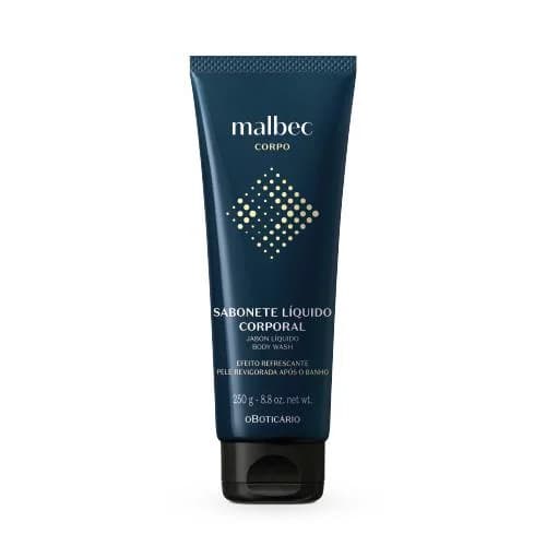 Gel de Banho Cabelo e Corpo Malbec Club, 250g