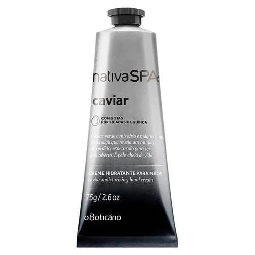 Creme de Mãos Nativa Spa Caviar, 75g