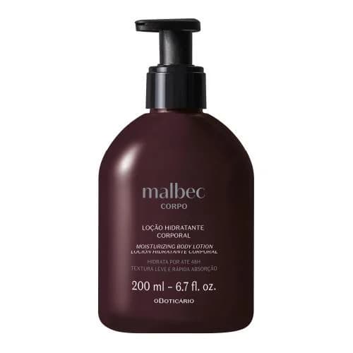 Loção Hidratante Corporal Malbec, 200ml