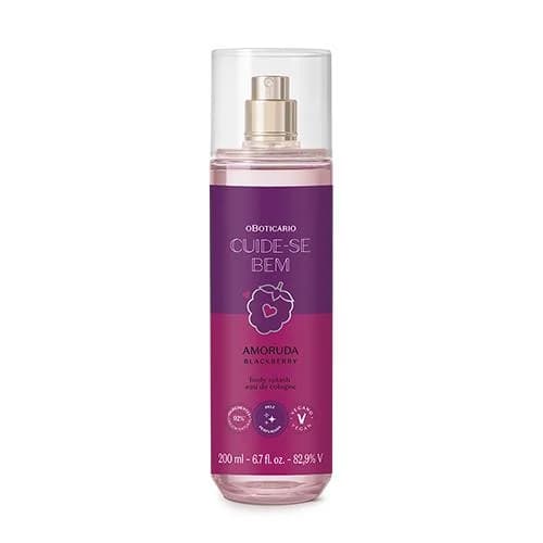 Body Splash Cuide-se Bem Amoruda, 200ml