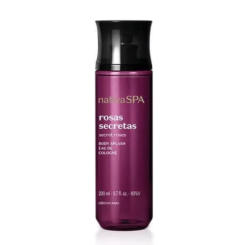 Nativa SPA Body Splash Rosas Secretas, 200ml